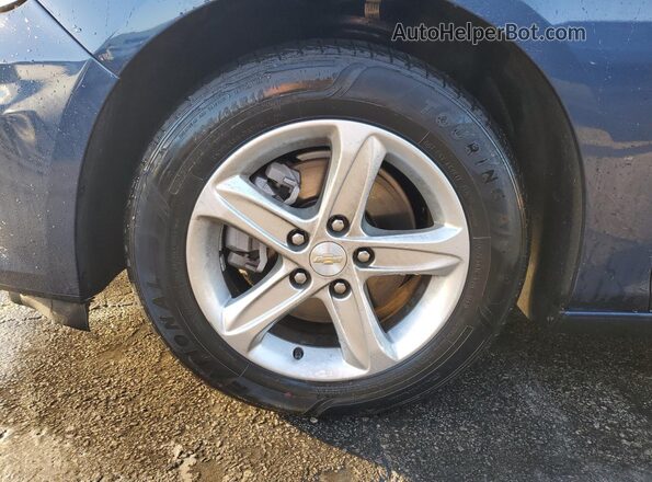 1G1ZD5ST6NF194675 2022 CHEVROLET MALIBU Синий Вид наклейки с VIN-кодом