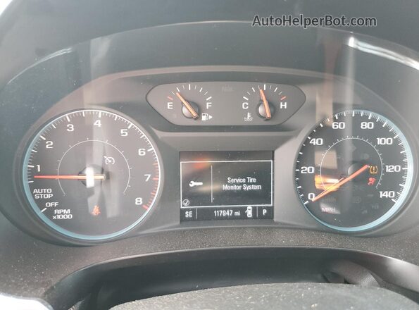 1G1ZD5ST7LF079726 2020 CHEVROLET MALIBU White Вид щитка приладів
