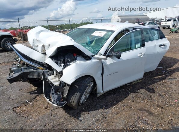 1G1ZD5ST7NF158445 2022 CHEVROLET MALIBU Белый Передняя левая четверть