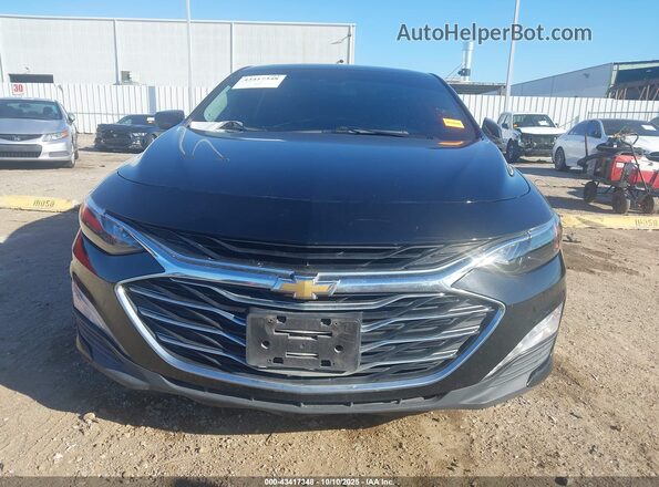 1G1ZD5ST8LF016408 2020 CHEVROLET MALIBU Black Vista del cuadro de instrumentos