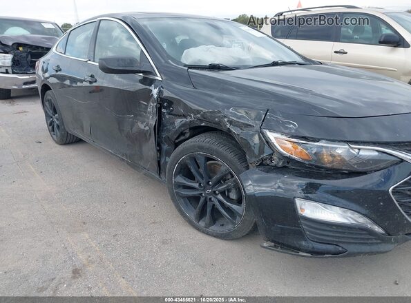 1G1ZD5ST8MF009735 2021 CHEVROLET MALIBU Черный Вид спереди