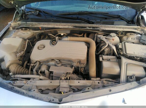 1G1ZD5ST8MF073872 2021 CHEVROLET MALIBU Silver Вид ззаду