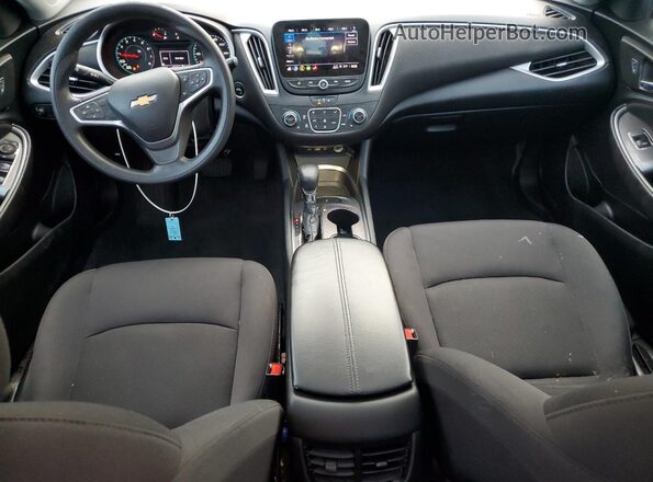 1G1ZD5ST8NF162584 2022 CHEVROLET MALIBU Blue Widok deski rozdzielczej