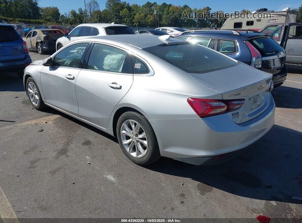 1G1ZD5ST9LF061888 2020 CHEVROLET MALIBU Silver Trasero izquierdo