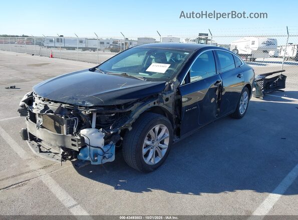 1G1ZD5ST9LF091196 2020 CHEVROLET MALIBU Черный Передняя левая четверть