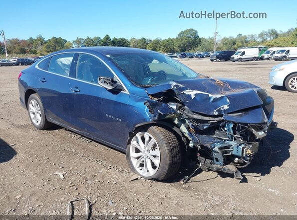 1G1ZD5ST9NF106573 2022 CHEVROLET MALIBU Синий Вид задней части салона