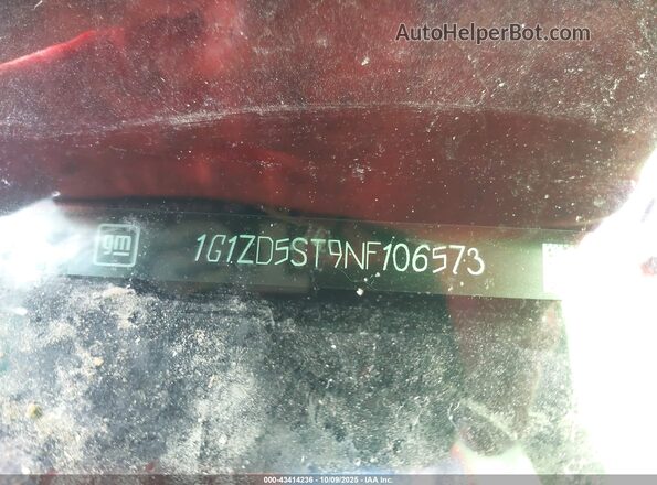 1G1ZD5ST9NF106573 2022 CHEVROLET MALIBU Синий 