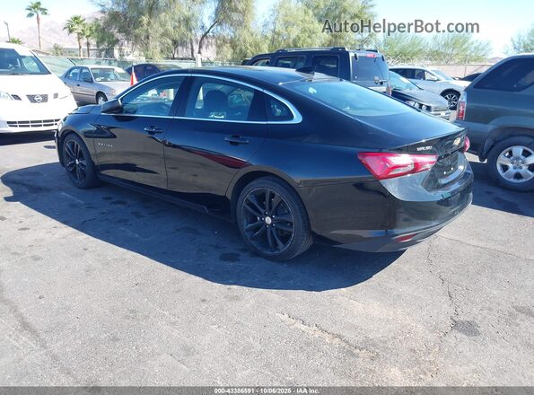 1G1ZD5ST9NF174372 2022 CHEVROLET MALIBU Черный Задняя левая четверть