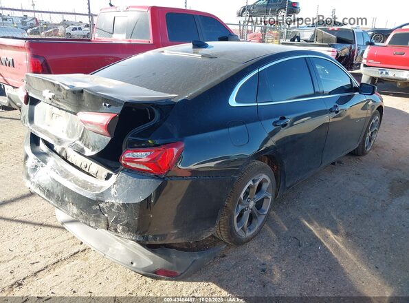 1G1ZD5STXMF008859 2021 CHEVROLET MALIBU Черный Задняя правая четверть