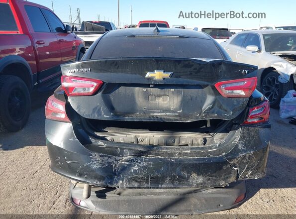 1G1ZD5STXMF008859 2021 CHEVROLET MALIBU Черный Вид спереди
