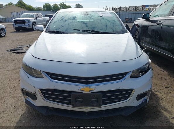 1G1ZE5ST5GF284450 2016 CHEVROLET MALIBU Белый Вид щитка приборов