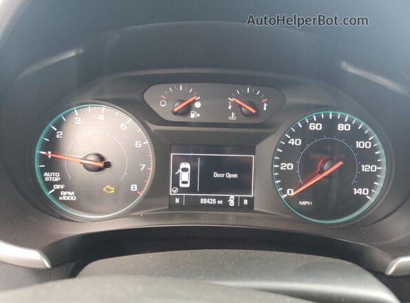 1G1ZG5ST1LF055669 2020 CHEVROLET MALIBU White Instrument cluster view