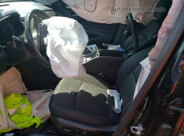 1G1ZG5ST2LF151648 2020 CHEVROLET MALIBU Black Front interior view