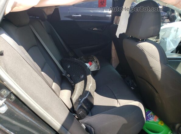 1G1ZG5ST2LF151648 2020 CHEVROLET MALIBU Black Rear seats view