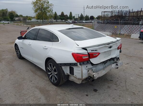 1G1ZG5ST2NF101612 2022 CHEVROLET MALIBU White Tył lewy