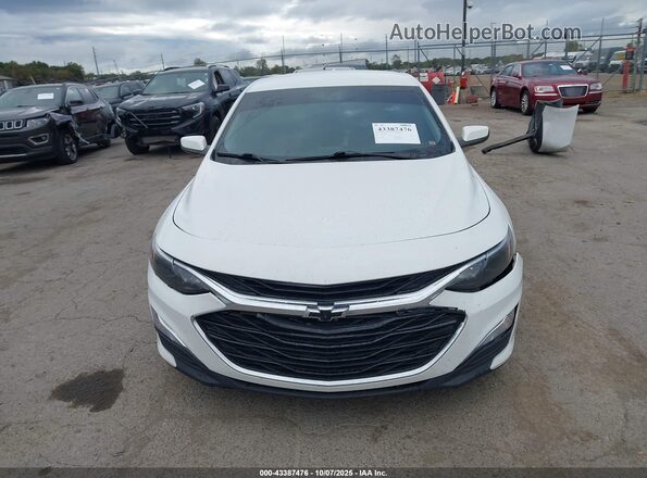1G1ZG5ST2NF101612 2022 CHEVROLET MALIBU White Widok zestawu wskaźników