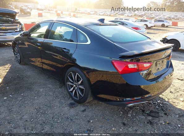 1G1ZG5ST3NF213707 2022 CHEVROLET MALIBU Black Задня ліва чверть