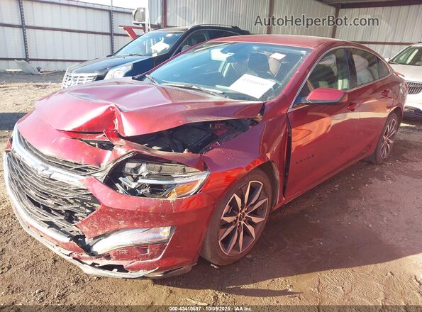 1G1ZG5ST3RF158777 2024 CHEVROLET MALIBU Maroon Przód lewy