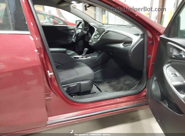 1G1ZG5ST8LF067236 2020 CHEVROLET MALIBU Maroon Front interior view