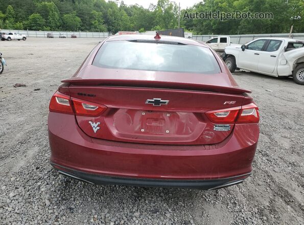 1G1ZG5ST8LF109968 2020 CHEVROLET MALIBU Red Vista trasera
