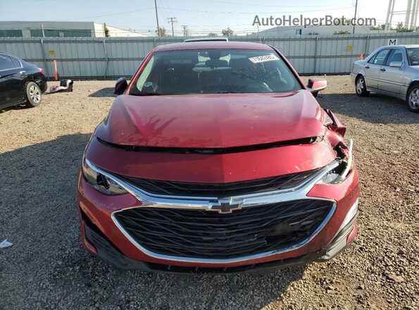 1G1ZG5STXNF109070 2022 CHEVROLET MALIBU Maroon Widok z przodu