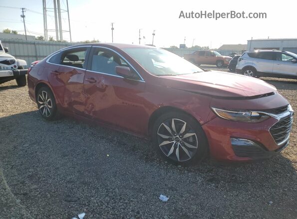 1G1ZG5STXNF109070 2022 CHEVROLET MALIBU Maroon Przód prawy