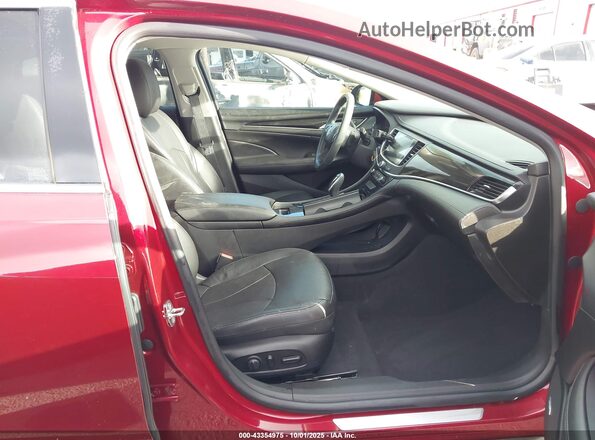 1G4ZW5SS2KU130130 2019 BUICK LACROSSE Красный Вид салона спереди