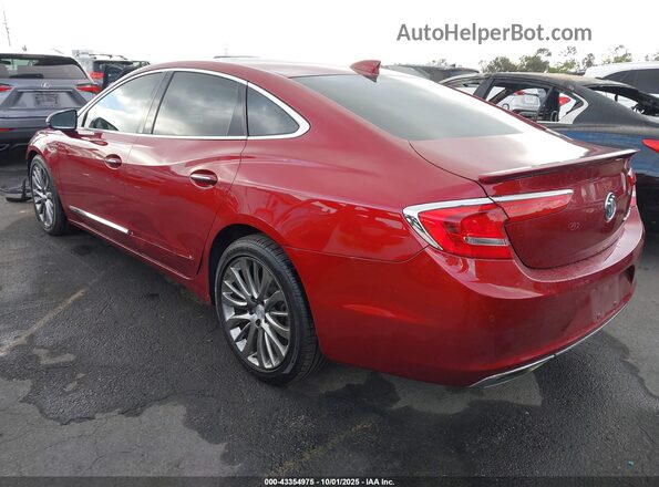 1G4ZW5SS2KU130130 2019 BUICK LACROSSE Красный Задняя левая четверть
