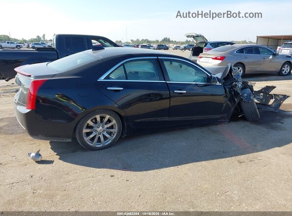 1G6AB5RX2H0110929 2017 CADILLAC ATS Black უკანა სალონის ხედი