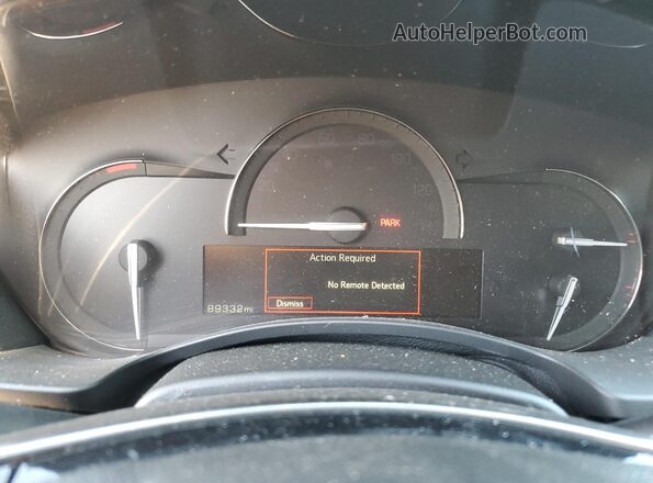 1G6AC5SS7J0171260 2018 CADILLAC ATS Charcoal Vista del cuadro de instrumentos