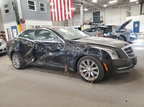 1G6AF5RX1J0177418 2018 CADILLAC ATS Black Передня права чверть