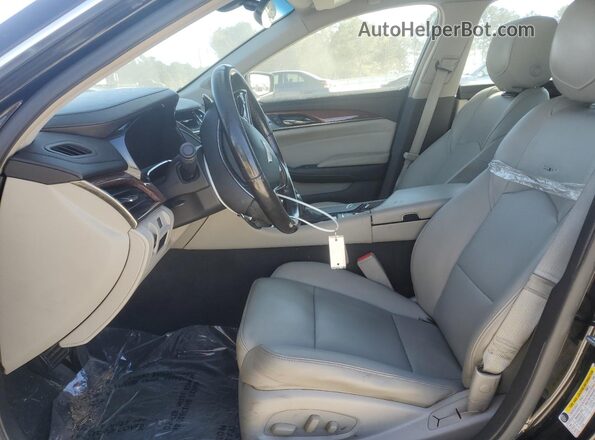 1G6AP5SX9G0163797 2016 CADILLAC CTS Black წინა სალონის ხედი
