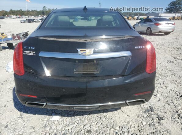 1G6AP5SX9G0163797 2016 CADILLAC CTS Black უკანა ხედი