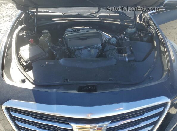 1G6AP5SX9G0163797 2016 CADILLAC CTS Black უკანა სალონის ხედი