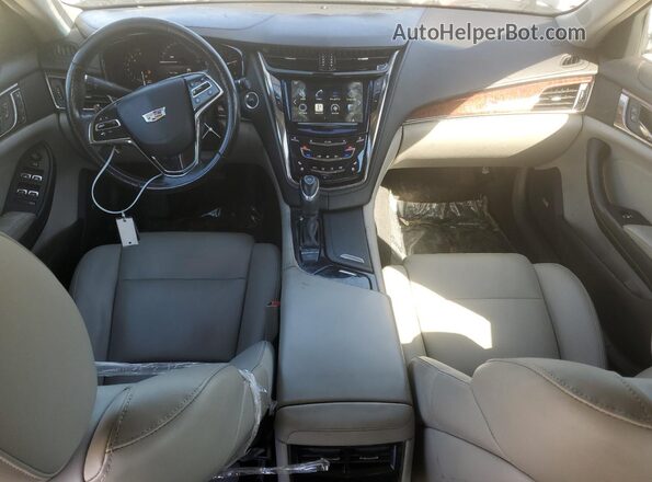 1G6AP5SX9G0163797 2016 CADILLAC CTS Black წინა პანელის ხედი
