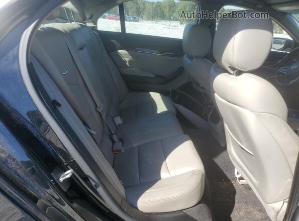 1G6AP5SX9G0163797 2016 CADILLAC CTS Black უკანა სავარძლების ხედი