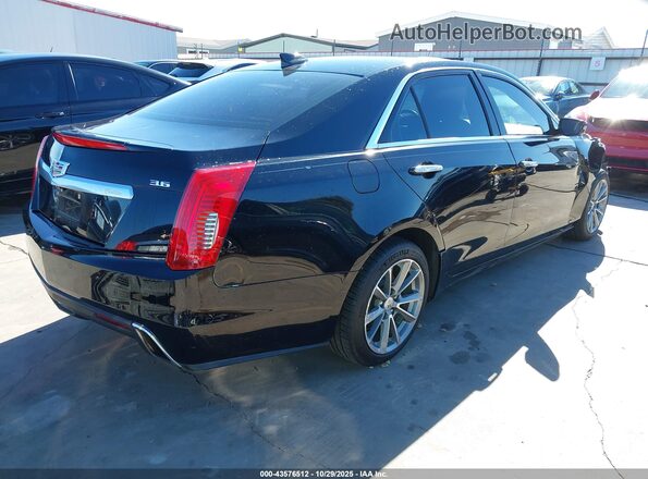 1G6AR5SS2J0125897 2018 CADILLAC CTS Black Задня права чверть