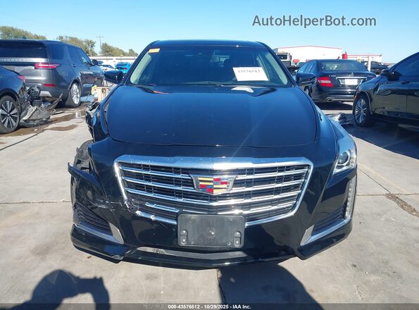 1G6AR5SS2J0125897 2018 CADILLAC CTS Black Вид щитка приладів