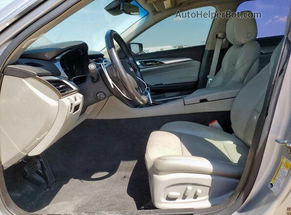 1G6AR5SS9K0102490 2019 CADILLAC CTS Silver Vista interior delantera