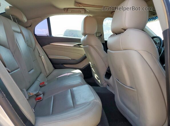 1G6AR5SS9K0102490 2019 CADILLAC CTS Silver Vista de los asientos traseros