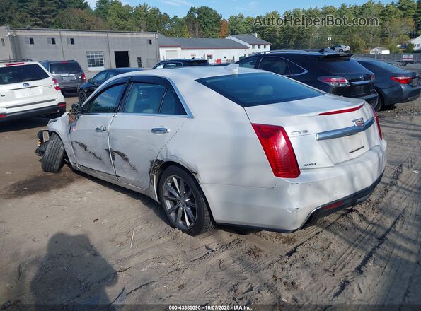 1G6AX5SS4K0134883 2019 CADILLAC CTS White Trasero izquierdo