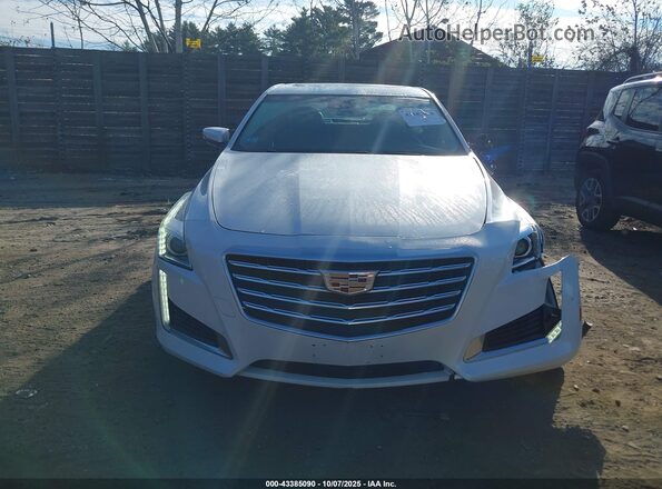 1G6AX5SS4K0134883 2019 CADILLAC CTS White Vista del cuadro de instrumentos