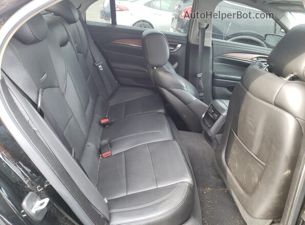 1G6AX5SS8J0161874 2018 CADILLAC CTS Black Widok tylnych siedzeń