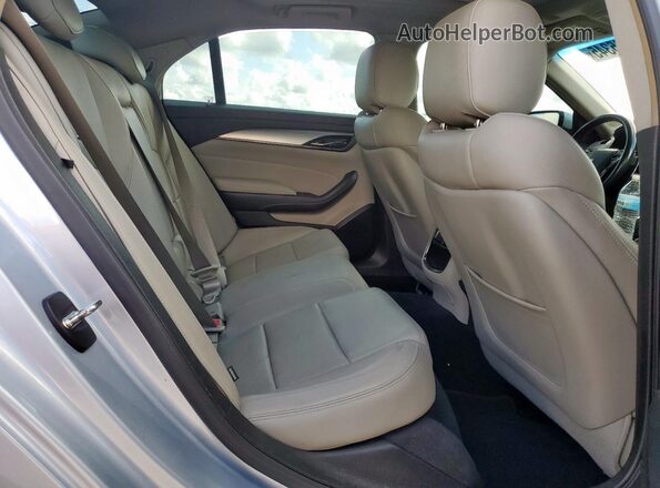 1G6AX5SX0H0156643 2017 CADILLAC CTS Blue Vista de los asientos traseros