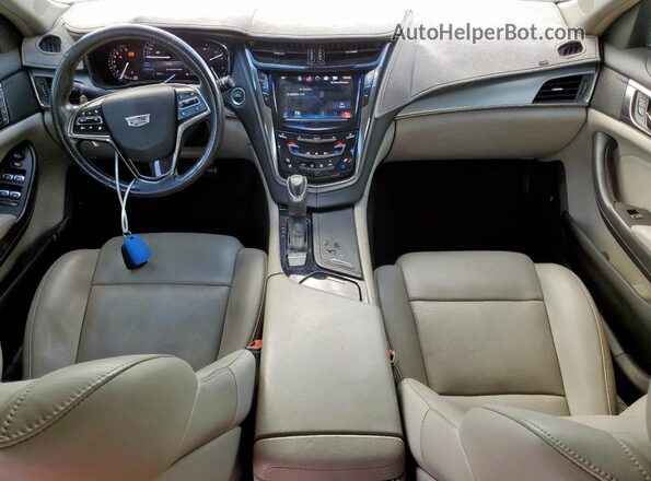 1G6AX5SX0H0156643 2017 CADILLAC CTS Blue Vista del salpicadero
