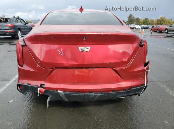 1G6DA5RK4L0139894 2020 CADILLAC CT4 Red უკანა ხედი