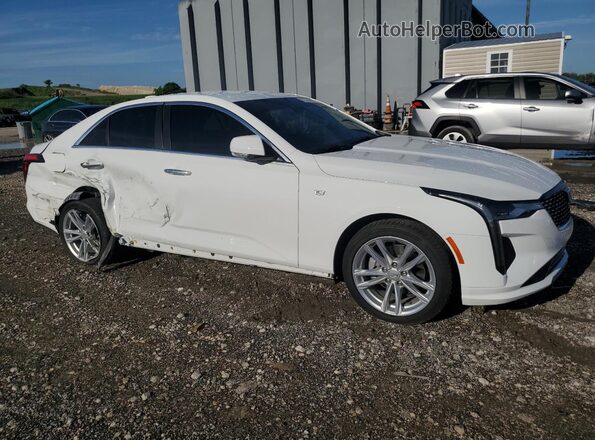 1G6DA5RK7R0131121 2024 CADILLAC CT4 White Przód prawy