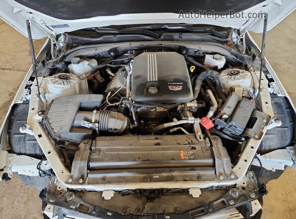 1G6DA5RK9R0127569 2024 CADILLAC CT4 White Widok naklejki z numerem VIN
