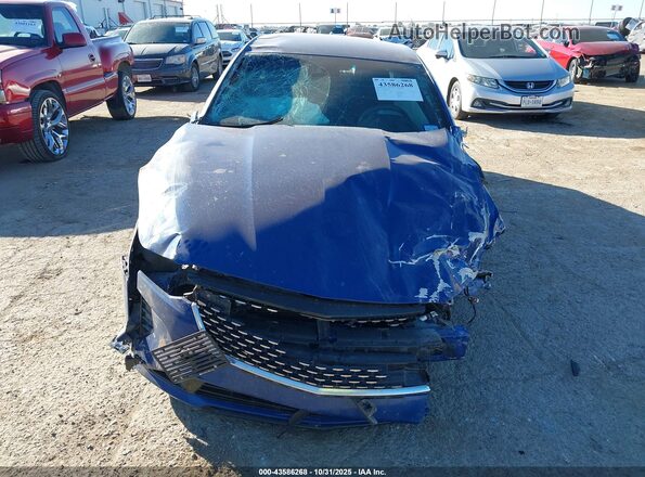 1G6DA5RKXM0144292 2021 CADILLAC CT4 Dark Blue Widok wnętrza z tyłu