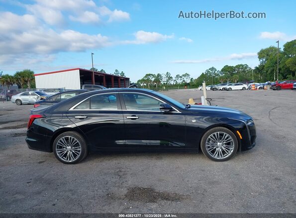 1G6DB5RK2R0129578 2024 CADILLAC CT4 Black Widok wnętrza z tyłu